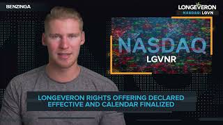 Longeveron LGVN Rights Offering Declared Effective and Calendar Finalized [upl. by Buschi64]