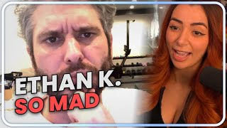 Ethan Klein SO MAD I Called Him A Zionist  Denims Reacts [upl. by Odlanar809]