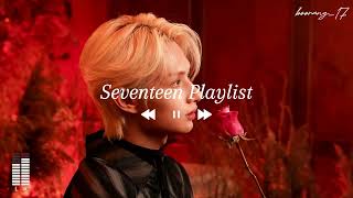 Seventeen Playlist  잔잔하게  생각없이  가끔씩 듣고 싶을때 들으려고 만든 내취향  수록곡 모음 [upl. by Jessen]