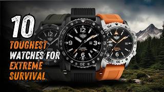 7 Toughest Watches for Surviving Extreme Conditions  Part 3  Best Tactical amp Survival Timepieces [upl. by Yeltneb]