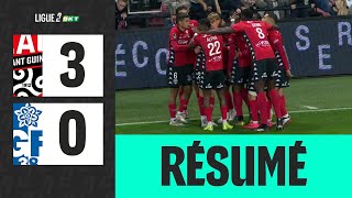 EN AVANT GUINGAMP  GRENOBLE FOOT 38 30  12ème journée  Ligue 2 BKT 2425 [upl. by Vashtee]