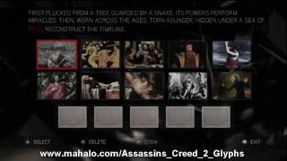 Assassins Creed 2 Walkthrough  Glyph Puzzle 7 HD [upl. by Rise]