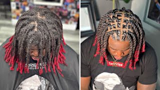 15 Dreads Styles For Men  Two Strand x Barrel Twists  Locs By Jas [upl. by Llerrac]