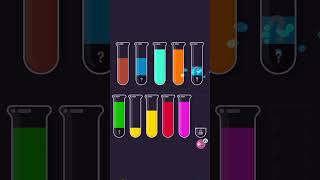 COLOUR WATER PUZZLE gameplay offlinegames reels offlinegames gaming [upl. by Leahcam]