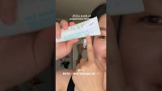 Day 2 sunscreen reviews  kinship water resistant kinship sunscreen skincaregrwm [upl. by Ennadroj358]