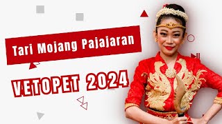 Tari Mojang PajajaranVETOPETHalal Bihalal amp Vet Gathering 2024 [upl. by Janiuszck]