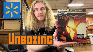 Oppenheimer Icon Edition UNBOXING Walmart Exclusive  4K BluRay [upl. by Malet]