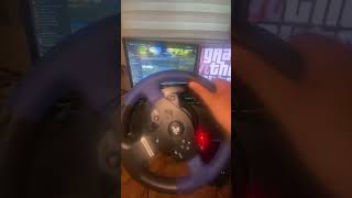 Thrustmaster t150 ffb test [upl. by Aneerhs]