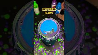 🔊 Sky blue paint ✅ Extreme bass test shorts jbl bass asmr [upl. by Mossman]