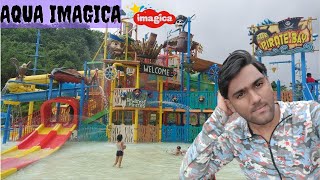 Aqua Imagica Water Park All Slides  A to Z Information Indias Largest Water Park [upl. by Acenom]