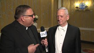 Alfred E Smith Foundation Dinner  General Mattis Full Interview [upl. by Karole]