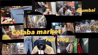 colaba market mumbai Vlog [upl. by Ater720]