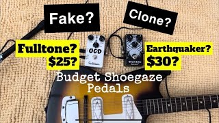 Wish Temu Aliexpress Shoegaze Pedalboard budget Fulltone Earthquaker Devices Clones [upl. by Damalus]