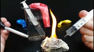 5 Amazing Calcium Carbide Experiments [upl. by Acnaib28]