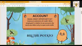 DEFINITION OF ACCOUNT ECOA AND UCC BILL THE POTATO TALKS ACCOUNTS [upl. by Hogan619]