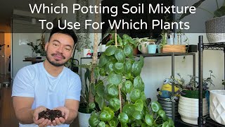 Potting Soil Mixture For Your Indoor Plants  Repotting Houseplants [upl. by Nellek]