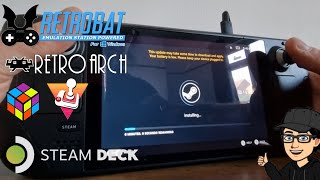 Steam Deck Frontend Emulator Setups Coming  More steamdeck emudeck retroarch [upl. by Gabler]