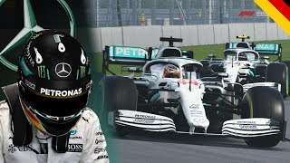 F1 2019 Modo Trayectoria  ¿ROMPERÁ WOLFF MAS MESAS  Temp2 Alemania [upl. by Rabjohn]