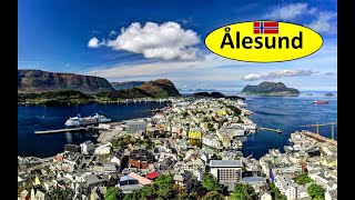 2022 ALESUND Ålesund Олесунн Noruega Норвегия Фьорды круиз с компанией MSC Fiordos con MSC Cruceros [upl. by Boot163]