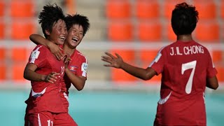 Corea del Norte golea a México en el inicio del Mundial Sub17 Femenil [upl. by Ecinev]