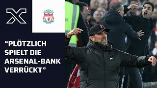 LiverpoolCoach Jürgen Klopp schießt gegen Arteta quotPlötzlich spielt die ArsenalBank verrücktquot [upl. by Yekcin]