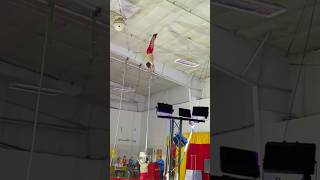 Balance on shouldersbalancepoleshoulderworkoutshouldergymansticsgymnasticclassinverter [upl. by Jacquet]