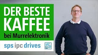 Deutscher Barista Meister macht den besten Kaffee auf der SPS IPC Drives Messe [upl. by Chan]