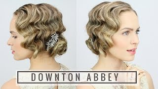 1920s Finger Wave Updo [upl. by Illa]