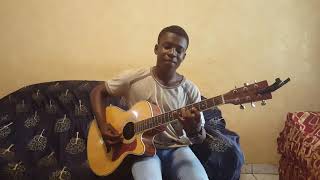 InnossB Ft Diamond Platnumz  Yope Remix a la guitare par DavidDinga [upl. by Eahsed619]