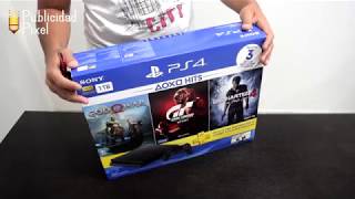 Unboxing español ps4 slim hits bundle medidas y características [upl. by Clare]