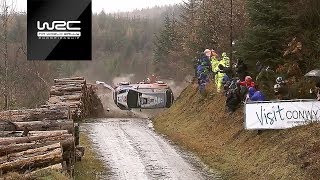 WRC  Wales Rally GB 2015 CRASH Neuville [upl. by Ammeg]