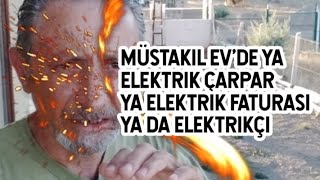 Müstakil Evde Ya Elektrik Çarpar Ya Elektrik Faturası Ya Da Elektrikçi 3Video keşfet inşaat ev [upl. by Binnie312]