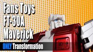 Fans Toys FT30A Maverick Silverbolt Rock FX Review [upl. by Grannie]