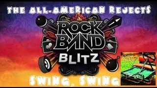 The AllAmerican Rejects  Swing Swing  Rock Band Blitz Playthrough 5 Gold Stars [upl. by Dehlia]