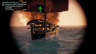 Aventuras em Sea of Thieves Ft James [upl. by Doerrer541]