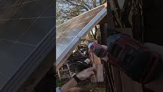 Part 43  Lock Down Your Panels Forever  Off Grid Solar Panel Rack Anchors Crafty Lab Homestead [upl. by Matless]