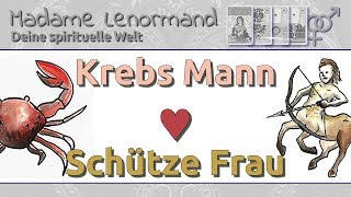 Krebs Mann amp Schütze Frau Liebe und Partnerschaft [upl. by Richardson]