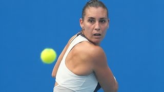 Flavia Pennetta 2015 China Open Hot Shot [upl. by Terena257]