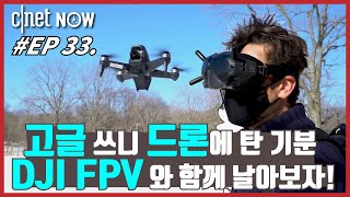 EP33 이집 드론 맛집이네 고글 쓰고 직접 조종하는 DJI FPV 드론  CNETNOW [upl. by Jenda]