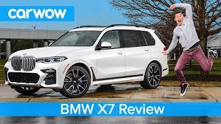 BMW X7 SUV 2020 review  is it the ultimate 7seater 4x4 [upl. by Ivets]