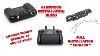 Alientech Antenna Mod Installation for DJi Smart Controller [upl. by Yraek318]