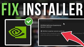 How To Fix NVIDIA Installer Cannot Continue Error  Full Tutorial [upl. by Ahseenal635]