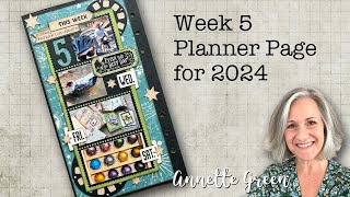 Week 5 Planner Page of 2024 [upl. by Ervine]