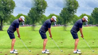 DUSTIN JOHNSON GOLF SWING  SLOW MOTION [upl. by Christi]