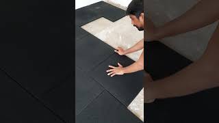 Rubber Floor Tile  Available on IndiaMART [upl. by Rodd]