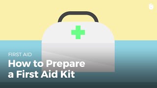 Learn first aid gestures How to Prepare a First Aid Kit [upl. by Sesiom]