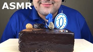 ASMR CHOCOLATE CAKE Thanks for 10K Subs Eating Sounds Eating Show [upl. by Recnal]