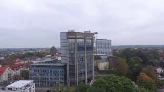 Brunswick Lower Saxony drone video Braunschweig Niedersachsen von Drohne  Part 2 [upl. by Aaren]