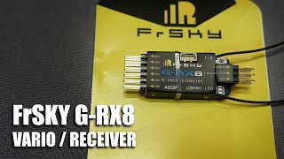 Frsky GRX8 Vario Rx setup [upl. by Noyerb]