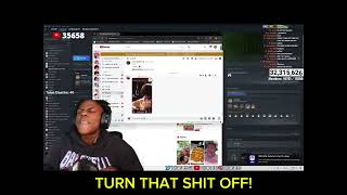 IShowSpeed reacts to KSIs new song 💀 [upl. by Borlow]